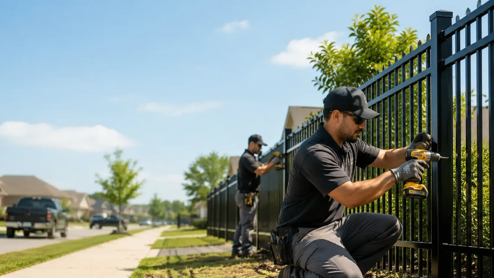 Metal Fence Installation in Del City, OK